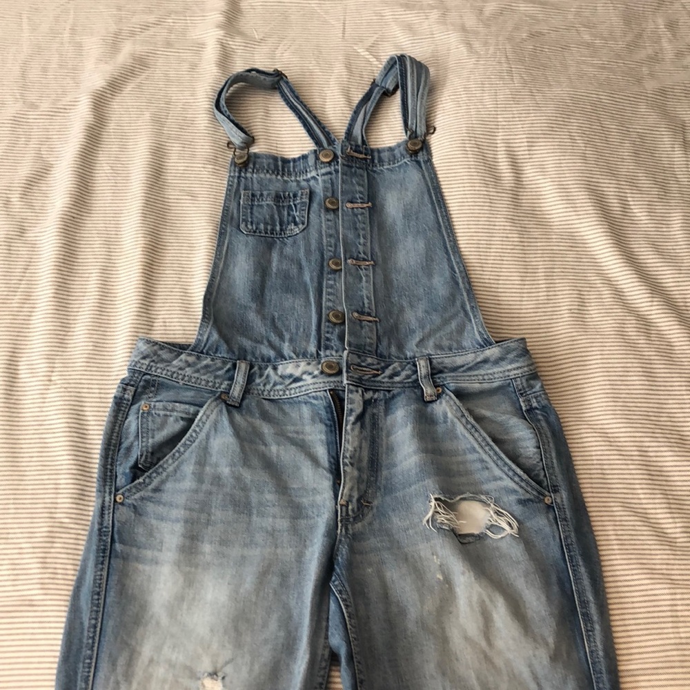 Denim Overalls